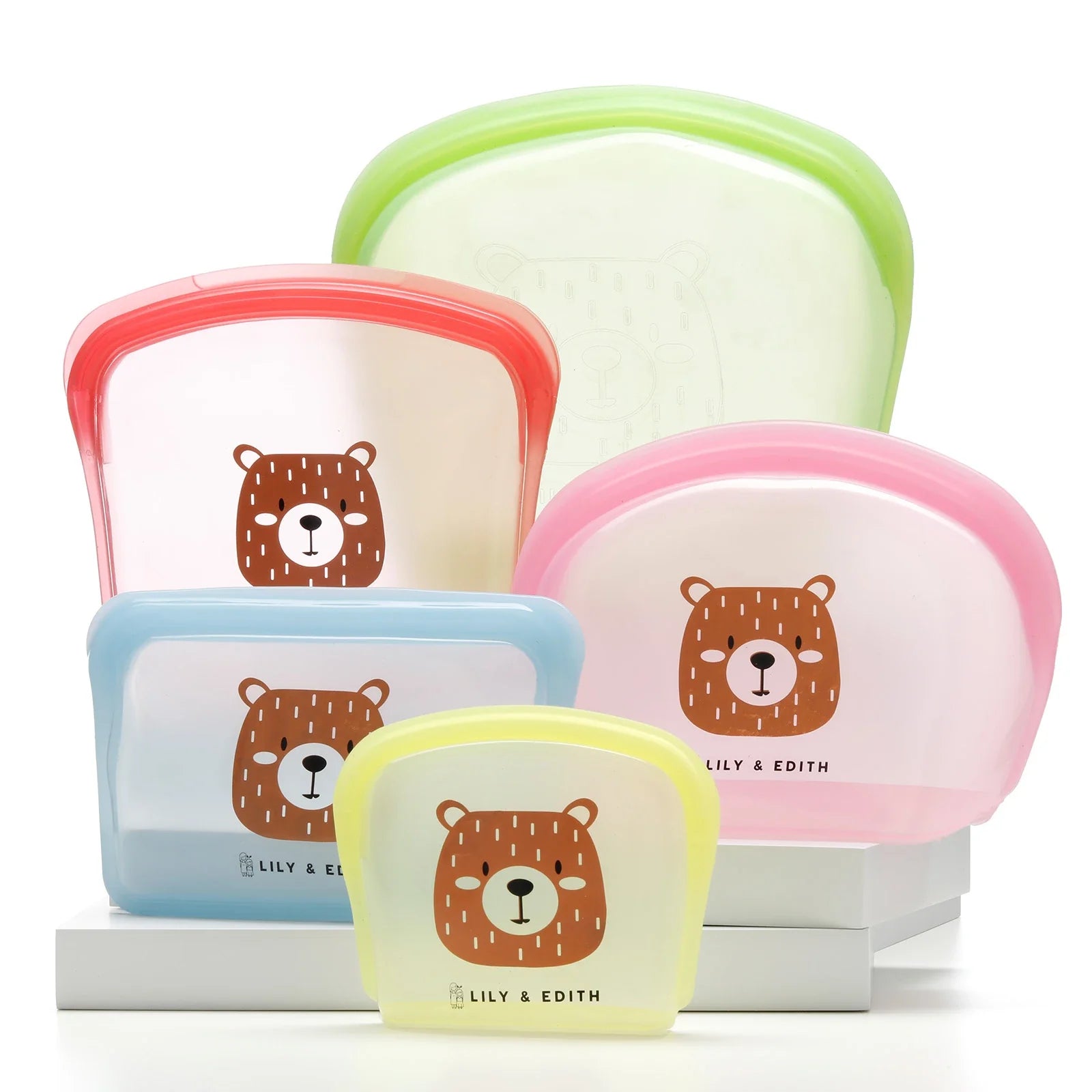 Silicone Reusable Bag Starter Kit