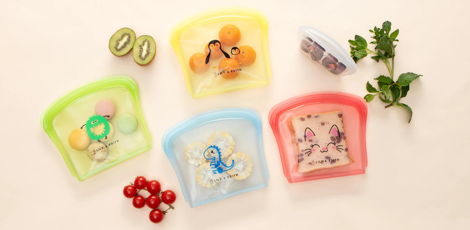 Love Our Silicone Reusable Bags