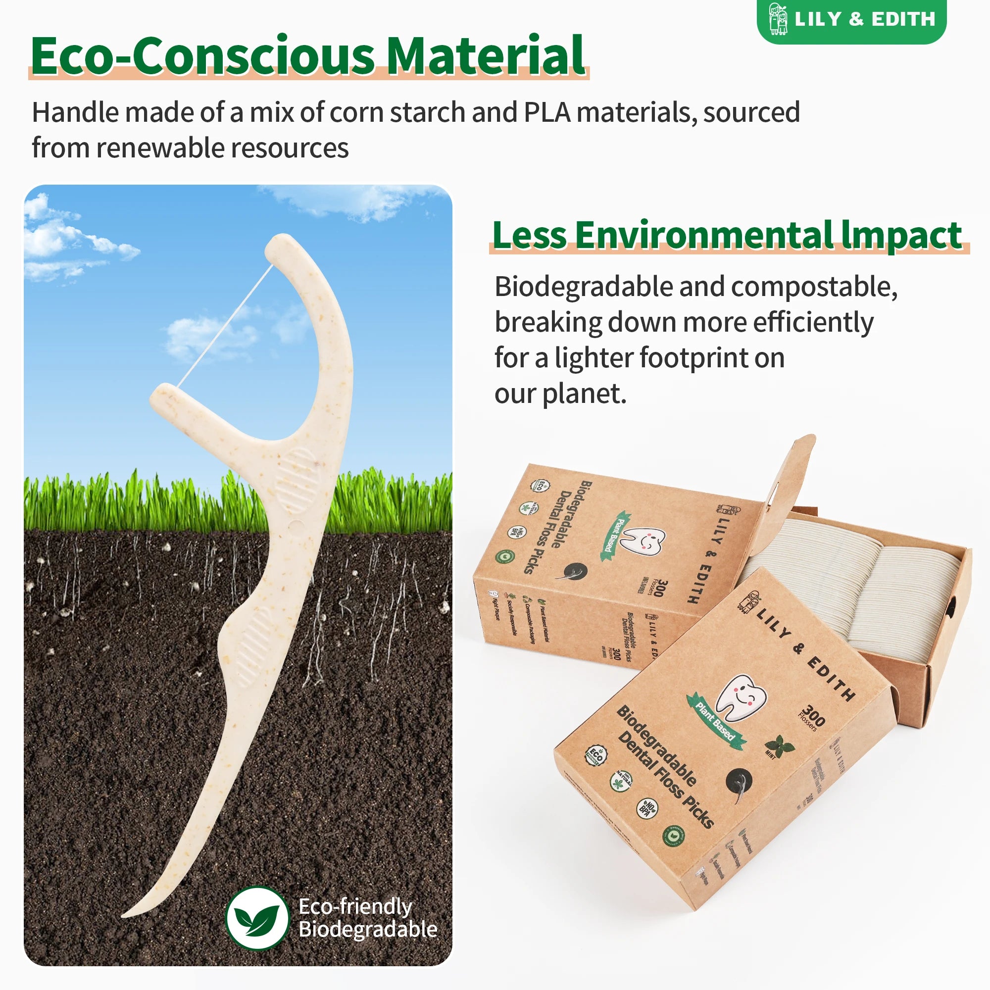 biodegradable flossers