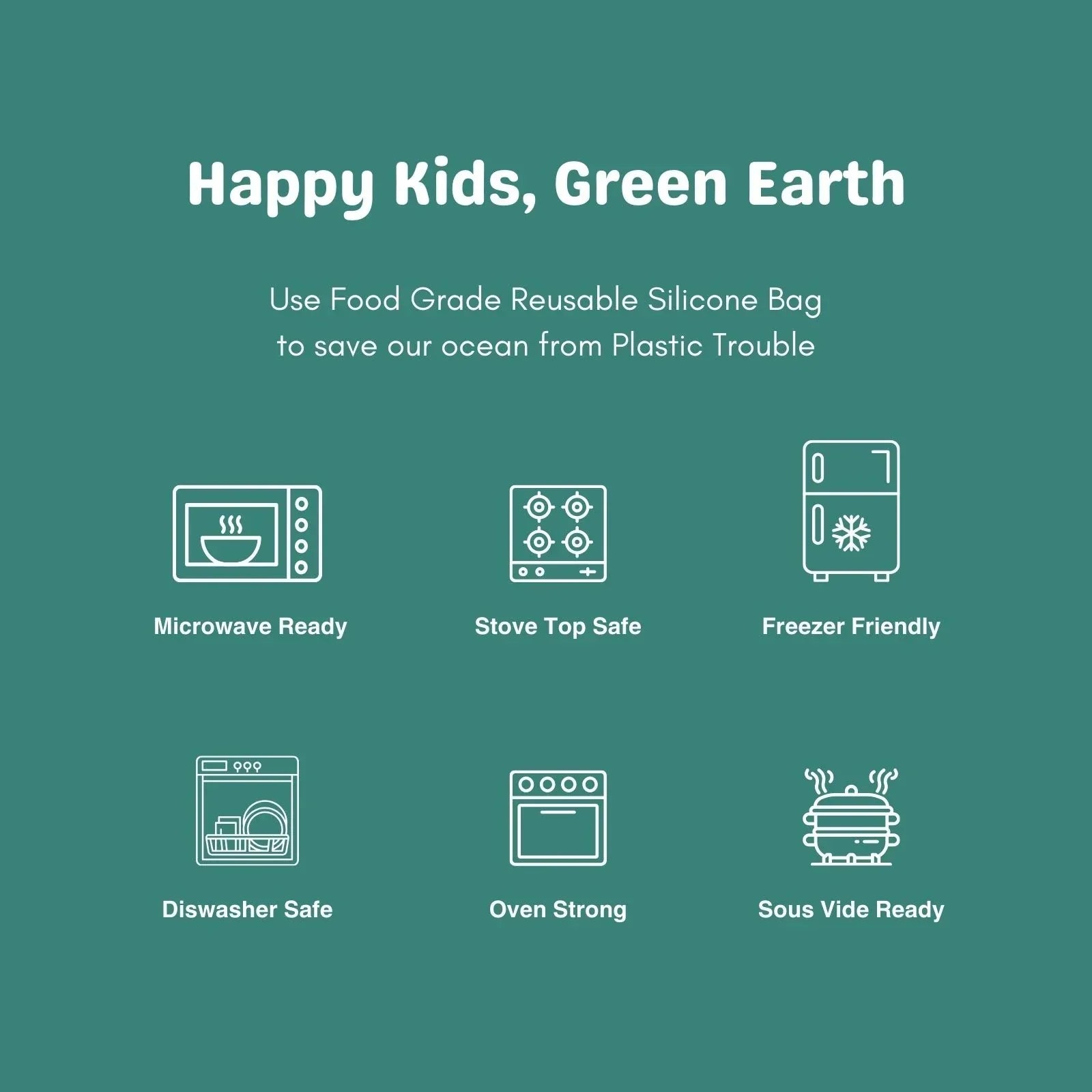 reusable plastic bags for food