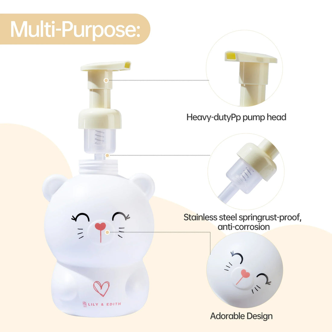 foaming soap dispenser pump