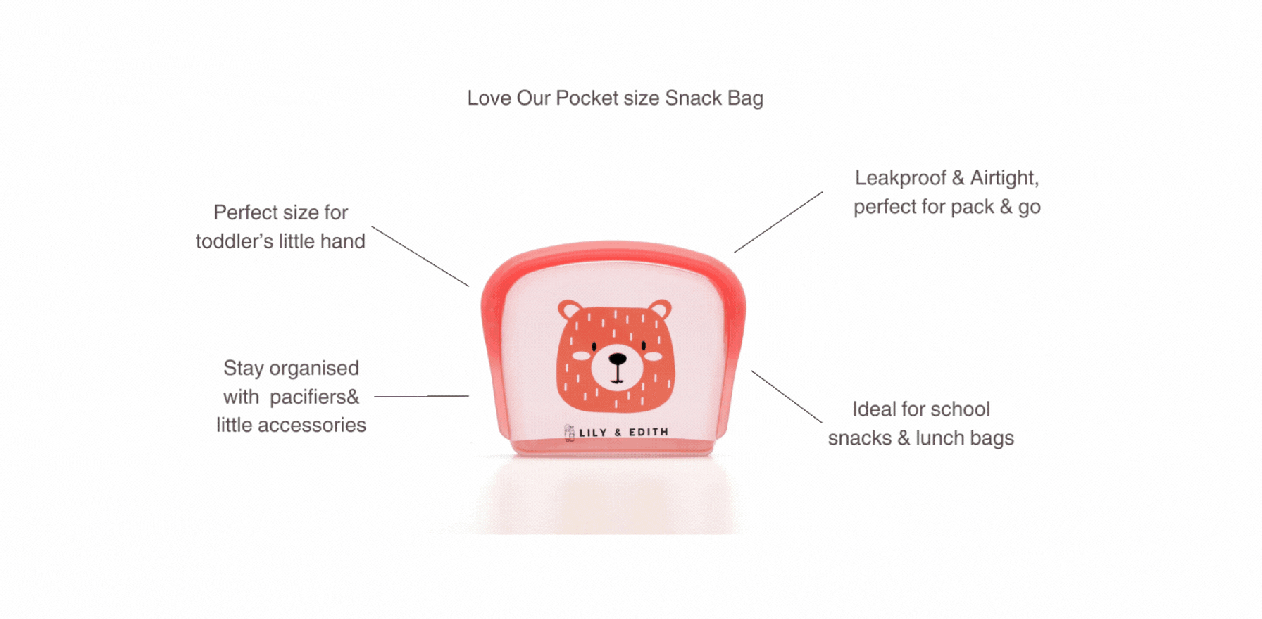 lily and edith Reusable half gallon freezer bag, baby food containers,gallon freezer bags