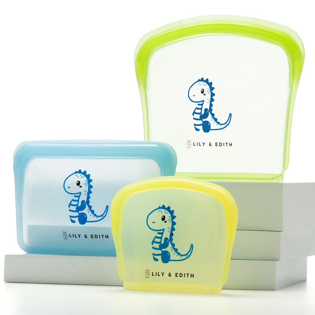 silicone reusable sandwich and snack bag, a sustainable lunch solution for kids and adults, parents, teachers