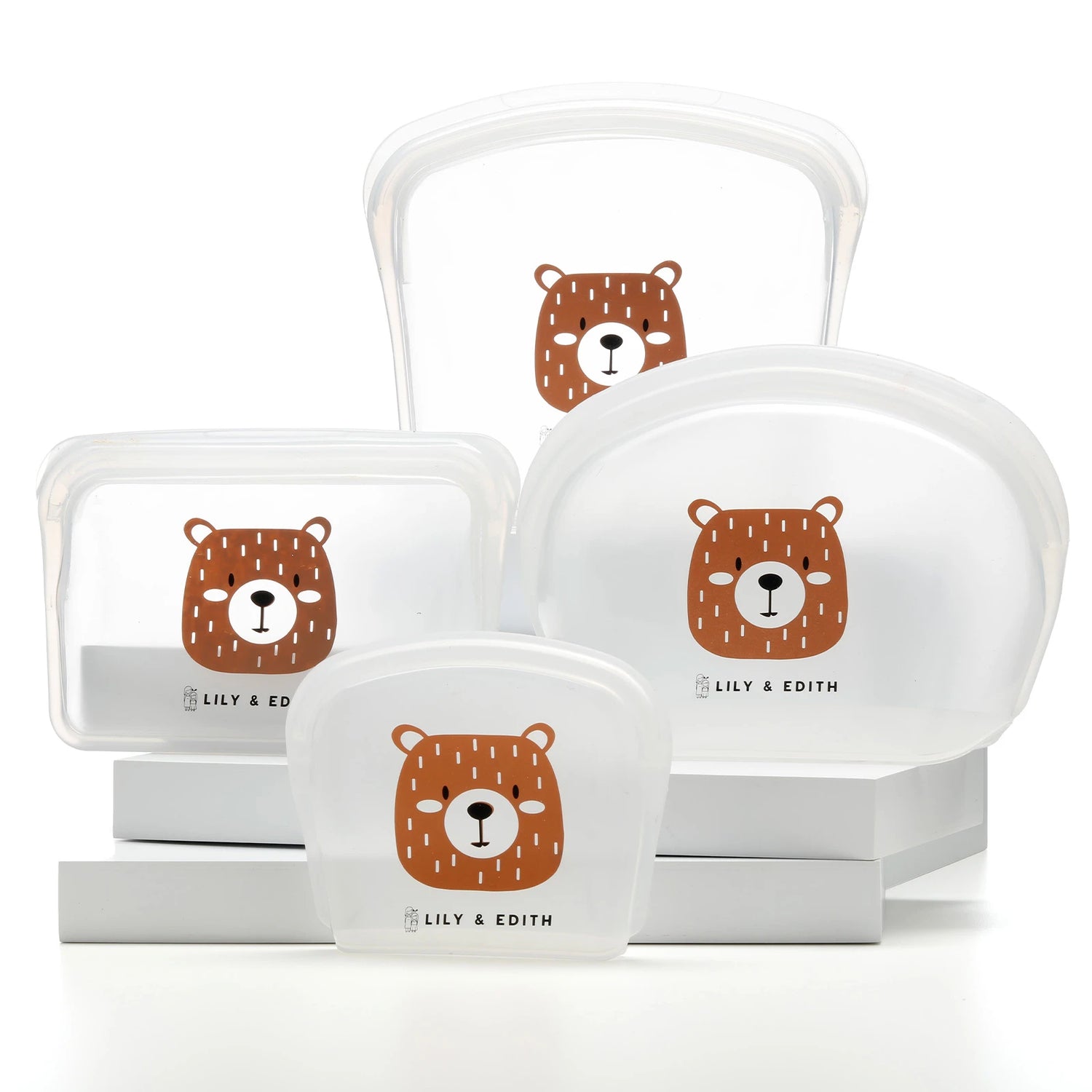 reusable silicone food storage bags