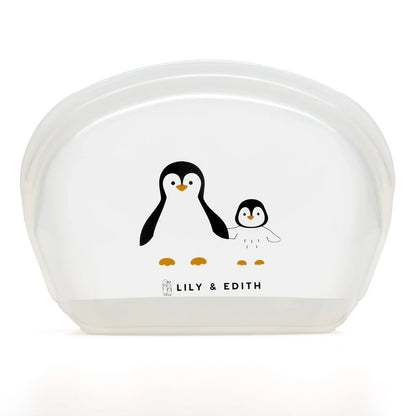 silicone reusable sandwich and snack bag, a sustainable lunch solution for kids and adults, parents, teachers